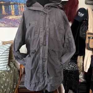 American Eagle Outfitters Grunge Army Utility Coat Jacket S